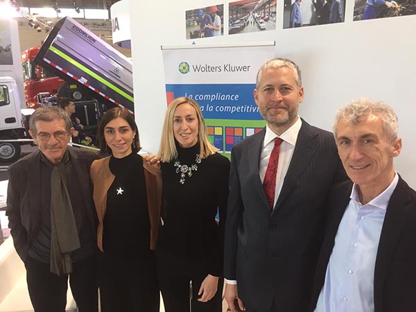 Ecomondo: Giovanni Catellani, Francesco Arecco, Lucia Bitto, Letizia Davoli, Giacomo D. Ghidelli